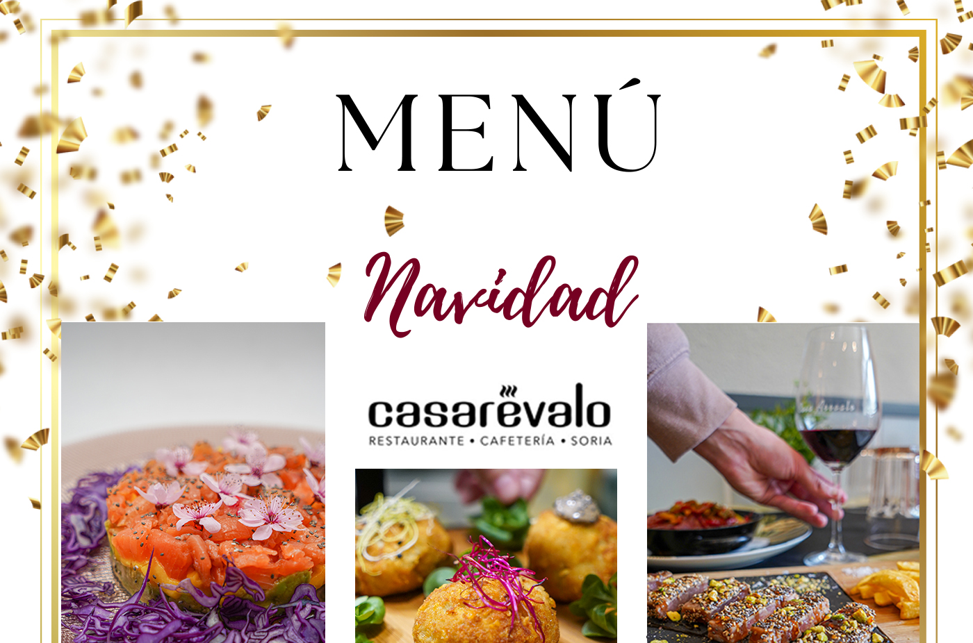 Menú de Navidad en Soria